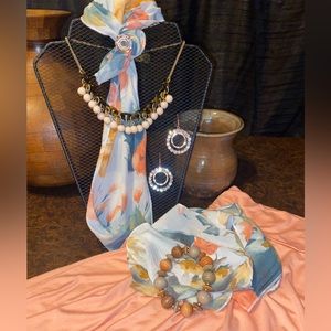 All things Peachy 6-piece lot w/Jubilee skirt (sz-med) & gently used acc…